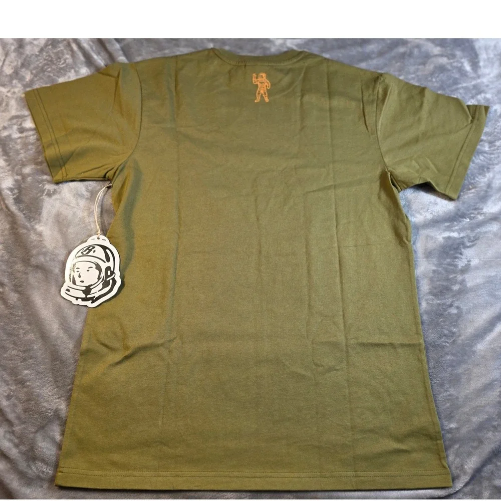 Billionaire Boys Club BB Cortex Tee Mens Size M Olive‎ Drab Neon Graphic T-Shirt